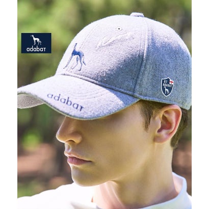 アダバット adabat 【ADABAT NAVY】起毛キャップ （ホワイト(001)）｜詳細画像