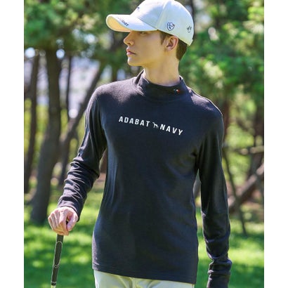 アダバット adabat 【ADABAT NAVY】ブラッシュドサーモモックT （ボルドー(064)）｜詳細画像