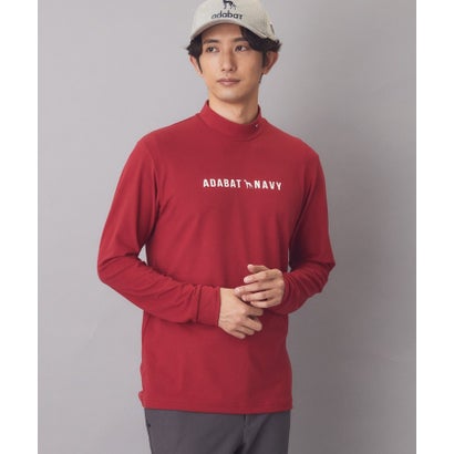 アダバット adabat 【ADABAT NAVY】ブラッシュドサーモモックT （ボルドー(064)）｜詳細画像