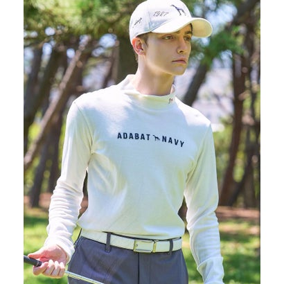 アダバット adabat 【ADABAT NAVY】ブラッシュドサーモモックT （グレー(012)）｜詳細画像