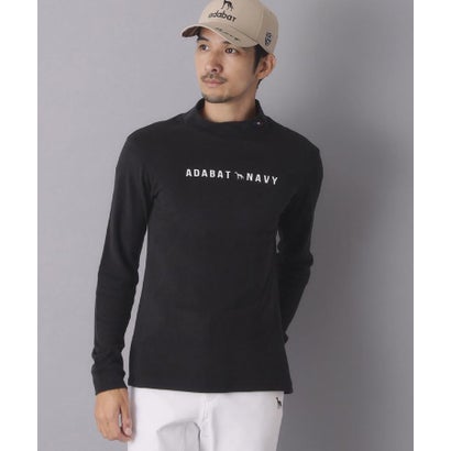 アダバット adabat 【ADABAT NAVY】ブラッシュドサーモモックT （ブルー(093)）｜詳細画像