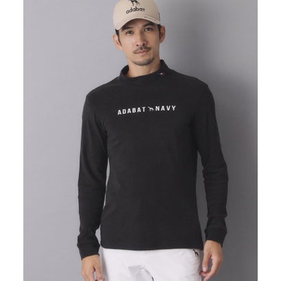 アダバット adabat 【ADABAT NAVY】ブラッシュドサーモモックT （ブルー(093)）｜詳細画像