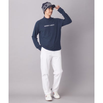 アダバット adabat 【ADABAT NAVY】ブラッシュドサーモモックT （ブルー(093)）｜詳細画像