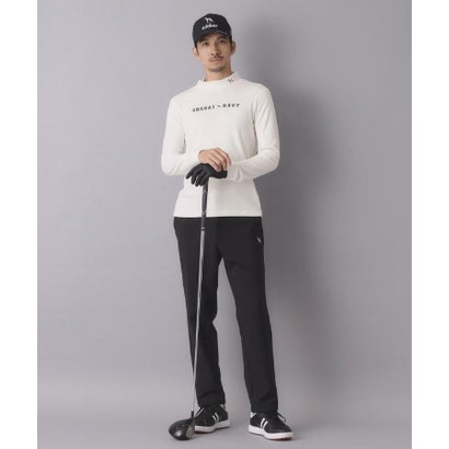 アダバット adabat 【ADABAT NAVY】ブラッシュドサーモモックT （ブルー(093)）｜詳細画像