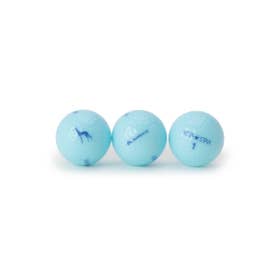 ◆カラーゴルフボール3セット (ライトブルー)