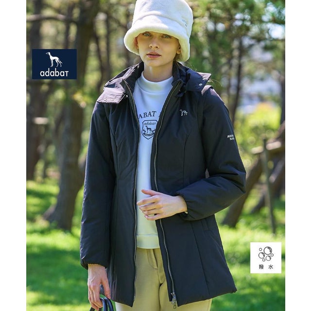 【ADABAT NAVY】4WAYパデッドブルゾン （ブラック(019)）
