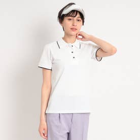 ワンポイントデザイン 半袖ポロシャツ （ホワイト(001)）