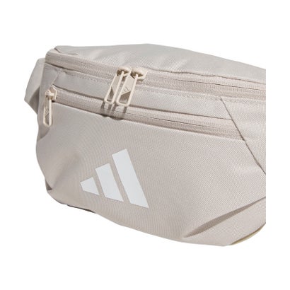 アディダス adidas 必需品 ウエスト バッグ かばん フィット感 耐久性 持ち運び おでかけ 散歩 荷物入れ  KLA19 （KF9735 ライトグレーヘザーソ）｜詳細画像