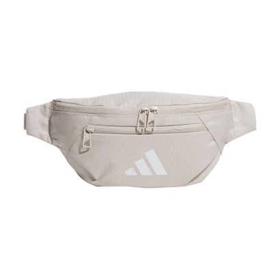 アディダス adidas 必需品 ウエスト バッグ かばん フィット感 耐久性 持ち運び おでかけ 散歩 荷物入れ  KLA19 （KF9735 ライトグレーヘザーソ）｜詳細画像
