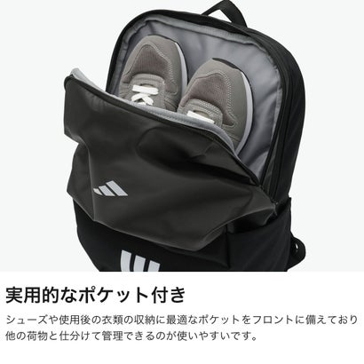 リュック メンズ レディース 大容量 通学 ブランド 軽量 軽い カジュアル おしゃれ シンプル 通勤 旅行 スポーツ 部活 B4 A4 30.2L イーピーエス バックパック 30L HM227 （BLACK×BLACK）｜詳細画像