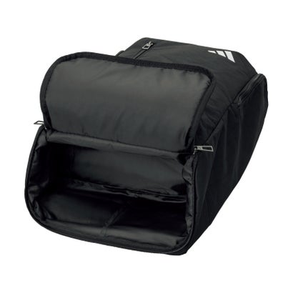 アディダス adidas サッカー ボール用デイパック 35L ブラック 黒 リュック リュックサック 通学 部活 サッカー バレーボール 中学 （ブラック）｜詳細画像