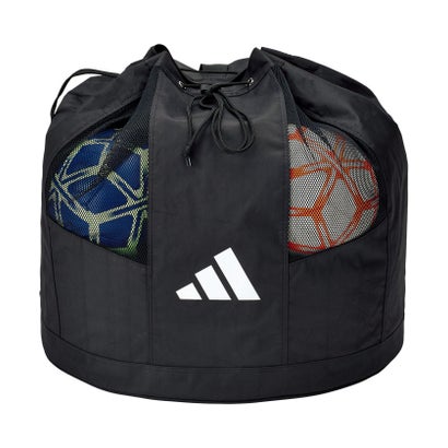 アディダス adidas サッカー ボールバッグ10個入れ ブラック サッカー フットサル ボール サッカーボール サッカー用品 ボールバッ （ブラック）｜詳細画像