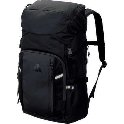 アディダス adidas サッカー ボール用デイパック 32L ブラック 黒 リュック リュックサック 通学 部活 サッカー バレーボール 中学 （ブラック）｜詳細画像