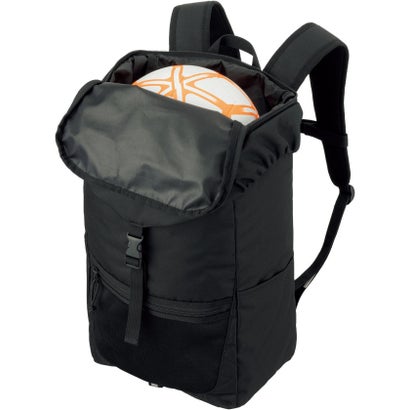 アディダス adidas サッカー ボール用デイパック 27L ブラック 黒 リュック リュックサック 通学 部活 サッカー バレーボール 中学 （ブラック）｜詳細画像
