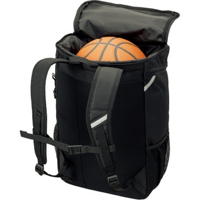 アディダス adidas サッカー ボール用デイパック 30L ブラック 黒 リュック リュックサック 通学 部活 サッカー バレーボール 中学 （ブラック）｜詳細画像
