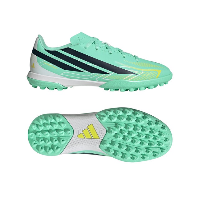 F50 ハイパーファスト CLUB TF ジュニア(グリーン×ネイビー×イエロー)