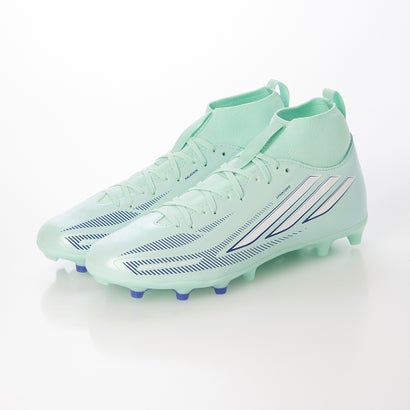 アディダス F50 SPARKFUSION LEAGUE FG/AG ジュニア(グリーン×ホワイト×パープル)｜詳細画像