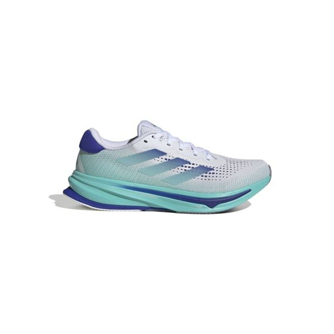 adidas（アディダス）SUPERNOVA RISE M （フットウェアホワイト/ルシッドブルー/フラッシュアクア） 9,900円