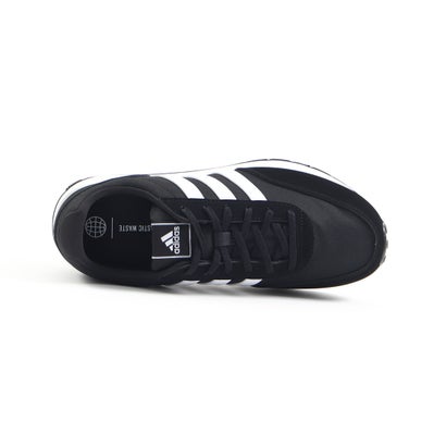 アディダス adidas メンズ RUN 60s 3.0 M スニーカー ランニング シューズ ランシュー スポーツ ウォーキング シンプル 通学 （Cブラック/FWホワイト(HP2258)）｜詳細画像