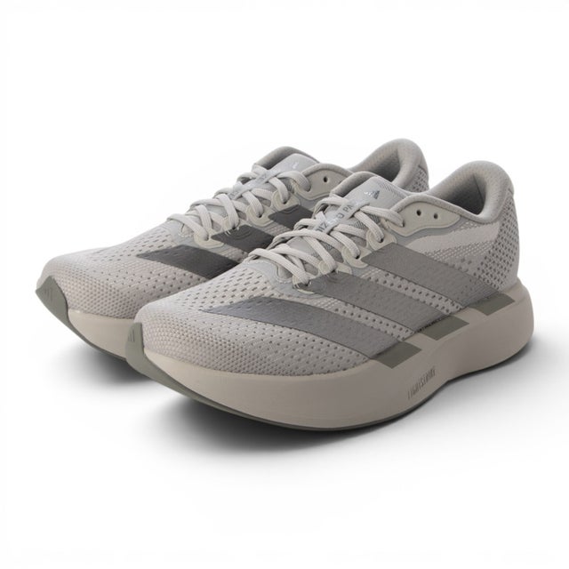 スニーカー ADIZERO PACER M （グレー×シルバー）