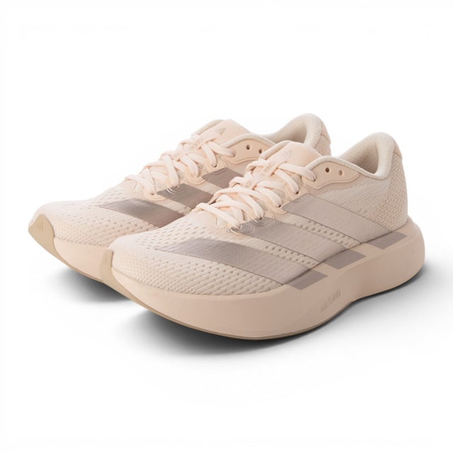 スニーカー ADIZERO PACER W （サーモンピンク×シルバー）