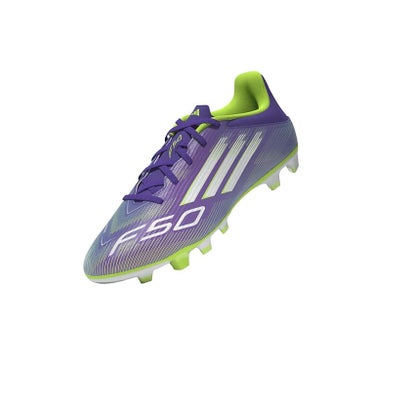 アディダス/F50CLUBFXG （パープルラッシュ/フットウェアホワイト/ルシッドレモン）｜詳細画像