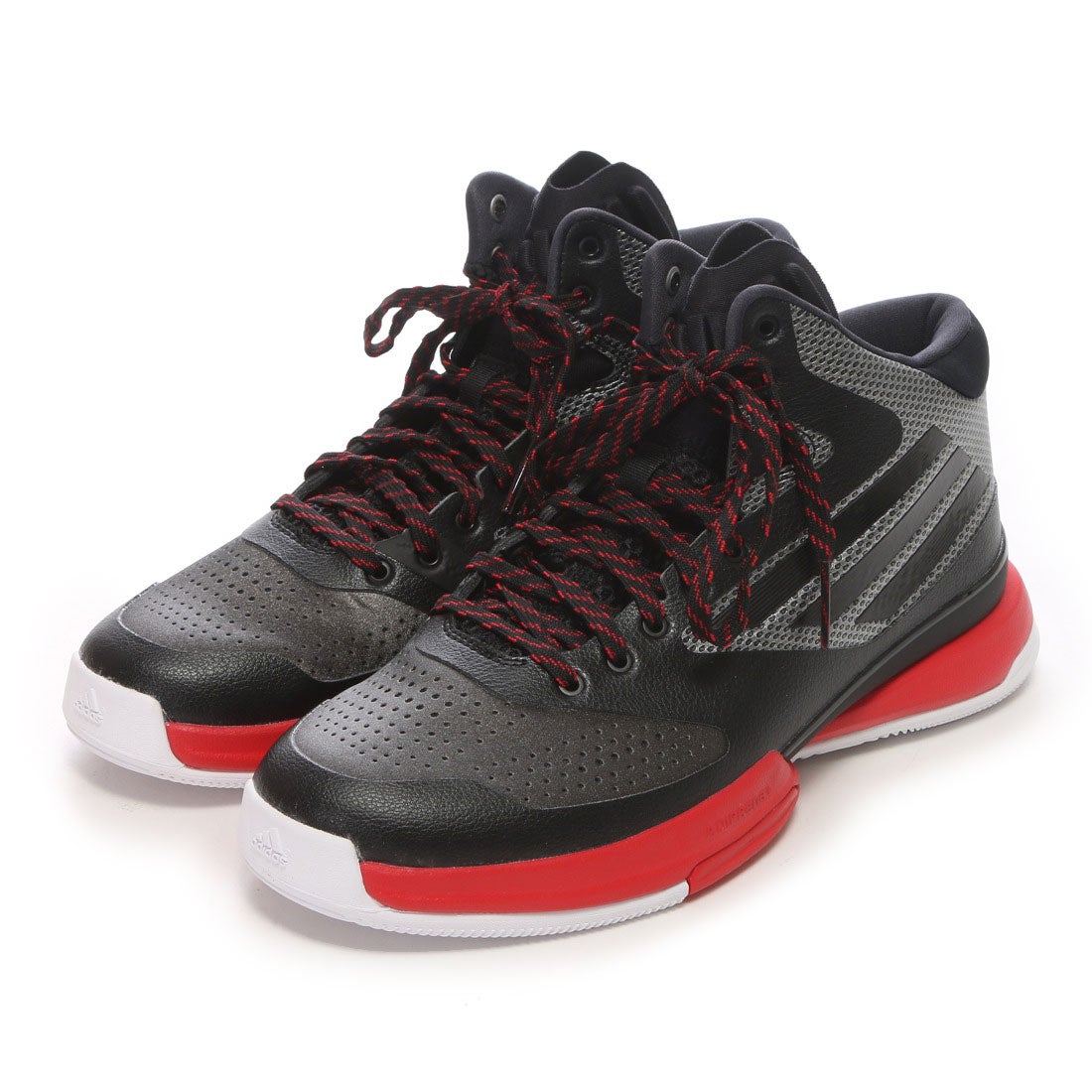 アディダス adidas バスケットボールシューズ アディゼロ バッシュ 6 adizero Bash 6 Q16992 （ブラックR） -靴