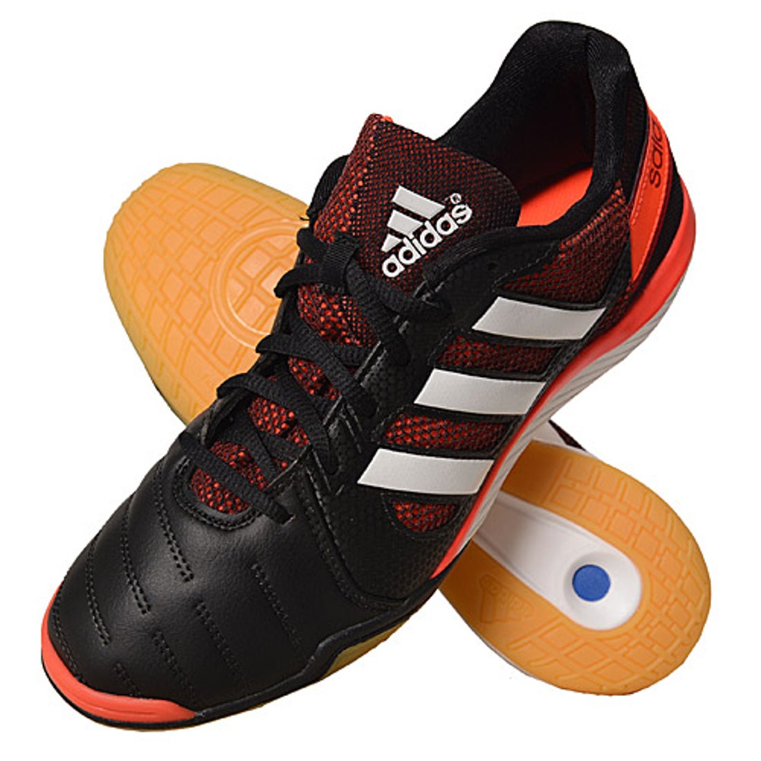 adidas アディダス トップサラ 13(ブラック×オレンジ) Q21621 ブルー