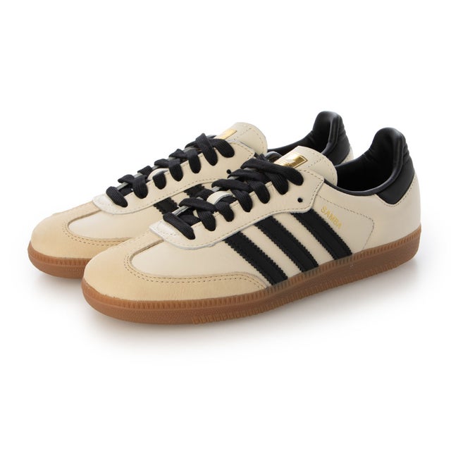 - SAMBA OG WMNS Cream white/core black/sand strata 【ID0478】 （Cream white/core black/sand strata）