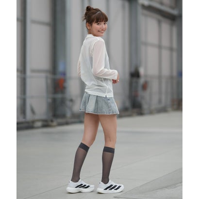 アディダス adidas スニーカー adizero EVO SL WOVEN W JR4736 （ホワイト×ブラック）｜詳細画像