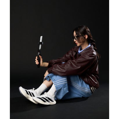 アディダス adidas スニーカー adizero EVO SL WOVEN W JR4736 （ホワイト×ブラック）｜詳細画像