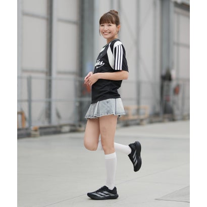 アディダス adidas スニーカー ADIZERO EVO SL WOVEN W JR4737 （ブラック×グレー）｜詳細画像