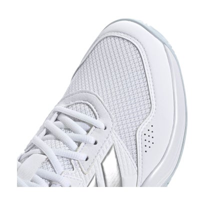 アディダス adidas アディダス adidas テニス ゲームコート 3 オールコート テニス / GameCourt 3 All Court Tennis レディース シューズ 軽 （フットウェアホワイト/シル）｜詳細画像