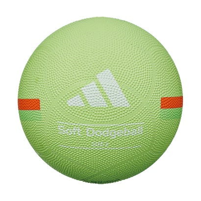 アディダス adidas アディダス ドッジボール 2号球 グリーンスパーク グリーン ソフトドッジボール キッズ 小学生 昼休み 校庭遊び （グリーンスパーク）｜詳細画像