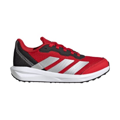 アディダス adidas アディダスファイト キッズ / FAITO KIDS 子ども ジュニア シューズ くつ 軽量 グリップ力 反発性 通気性 レギュ （ベタースカーレット/シルバ）｜詳細画像