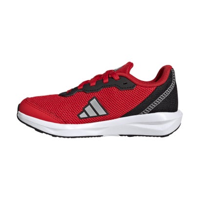 アディダス adidas アディダスファイト キッズ / FAITO KIDS 子ども ジュニア シューズ くつ 軽量 グリップ力 反発性 通気性 レギュ （ベタースカーレット/シルバ）｜詳細画像