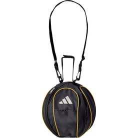 サッカー ボールバッグ1個入れ ブラック メットゴールド サッカー フットサル サッカーボール 部活 球技 ボール （ブラック×メットゴールド）