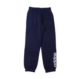 ジュニア スウェットロングパンツ K LINEAR 2 フレンチテリーパンツ KR6732 （ダークブルー/ホワイト）