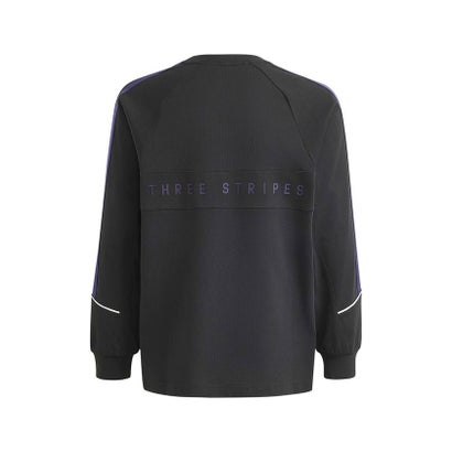 アディダス/キッズ/K BL LS Tシャツ （ブラック/バイオレット）｜詳細画像