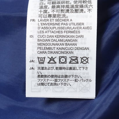 ジュニア 中綿ジャケット エッセンシャルズ スリーストライプス 中わた入りキッズジャケット JL7403 （ダークブルー/ホワイト）｜詳細画像