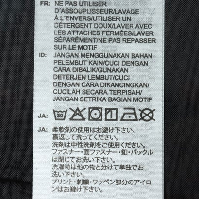ジュニア 中綿ジャケット キッズ マストハブ スモールロゴ ルーズフィット 中わた入りライトジャケット KU6449 （ブラック）｜詳細画像