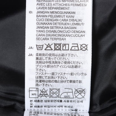 ジュニア ベンチコート キッズ エッセンシャルズ オーバーサイズ フィット ロング 中わた入り フード付き コート KU6476 （ブラック）｜詳細画像