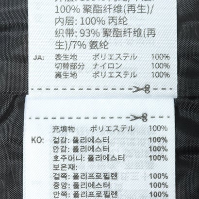 ジュニア フリースジャケット キッズ バービージ パック ルーズフィット ボアジャケット LE3035 （ブラック/オフホワイト）｜詳細画像