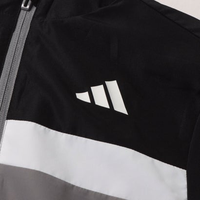 アディダス adidas ジュニア ウインドジャケット K CB ウーブン ジャケット LG6950 （ブラック）｜詳細画像