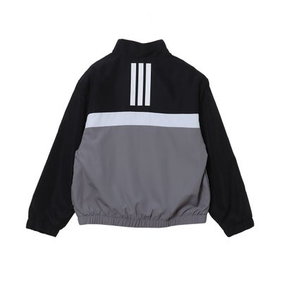 アディダス adidas ジュニア ウインドジャケット K CB ウーブン ジャケット LG6950 （ブラック）｜詳細画像