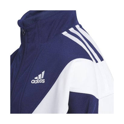 アディダス adidas アディダス/キッズ/U MH CB ウォームアップジャケット （ダークブルー/チームロイヤルブルー/ホワイト）｜詳細画像