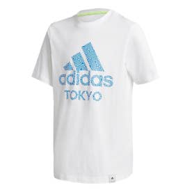 
         TOKYO PACK Tシャツ 半袖 ジュニア(ホワイト×ブルー)