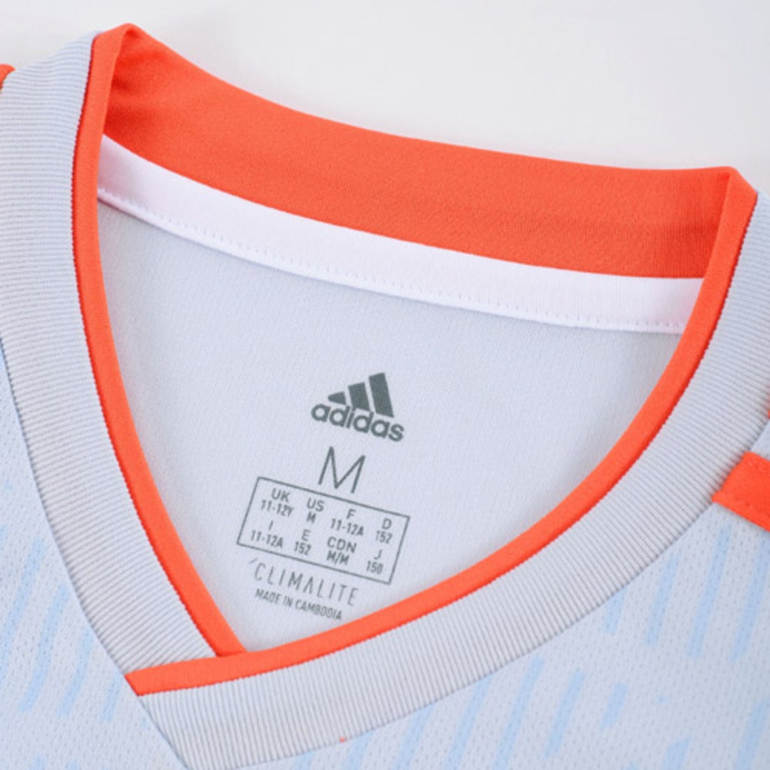 adidas スペイン代表 2018 ユニフォーム アウェイ 半袖 ジュニア DTY24