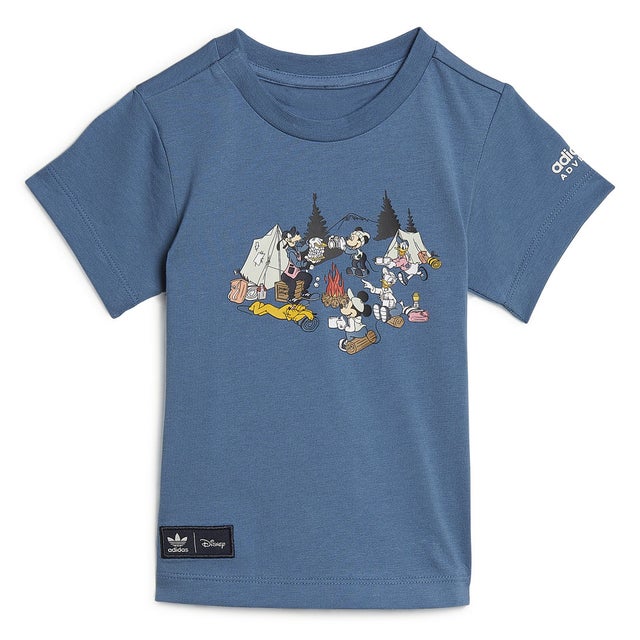 ディズニー ミッキー & フレンズ Tシャツ （blue）