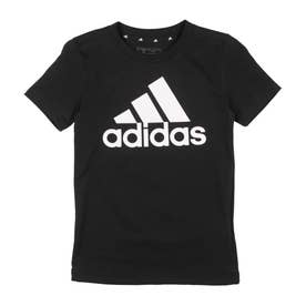 ジュニア 半袖Tシャツ U BOS Tシャツ IC9959 （ブラック/ホワイト）